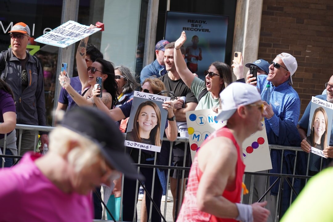 charity event crowd